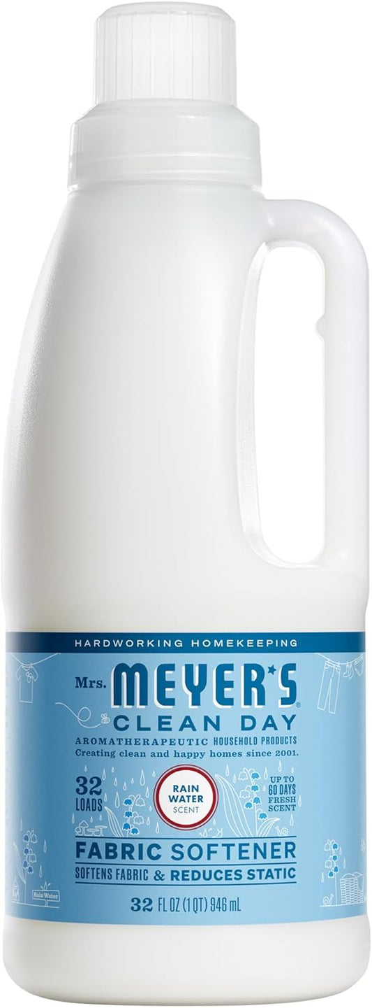 MRS._MEYER'S_CLEAN_DAY_Liquid_Fabric_Softener,_Infused_with_Essential_Oils,_Paraben_Free,_Rain_Water_Scent,_32_oz_(32_Loads)