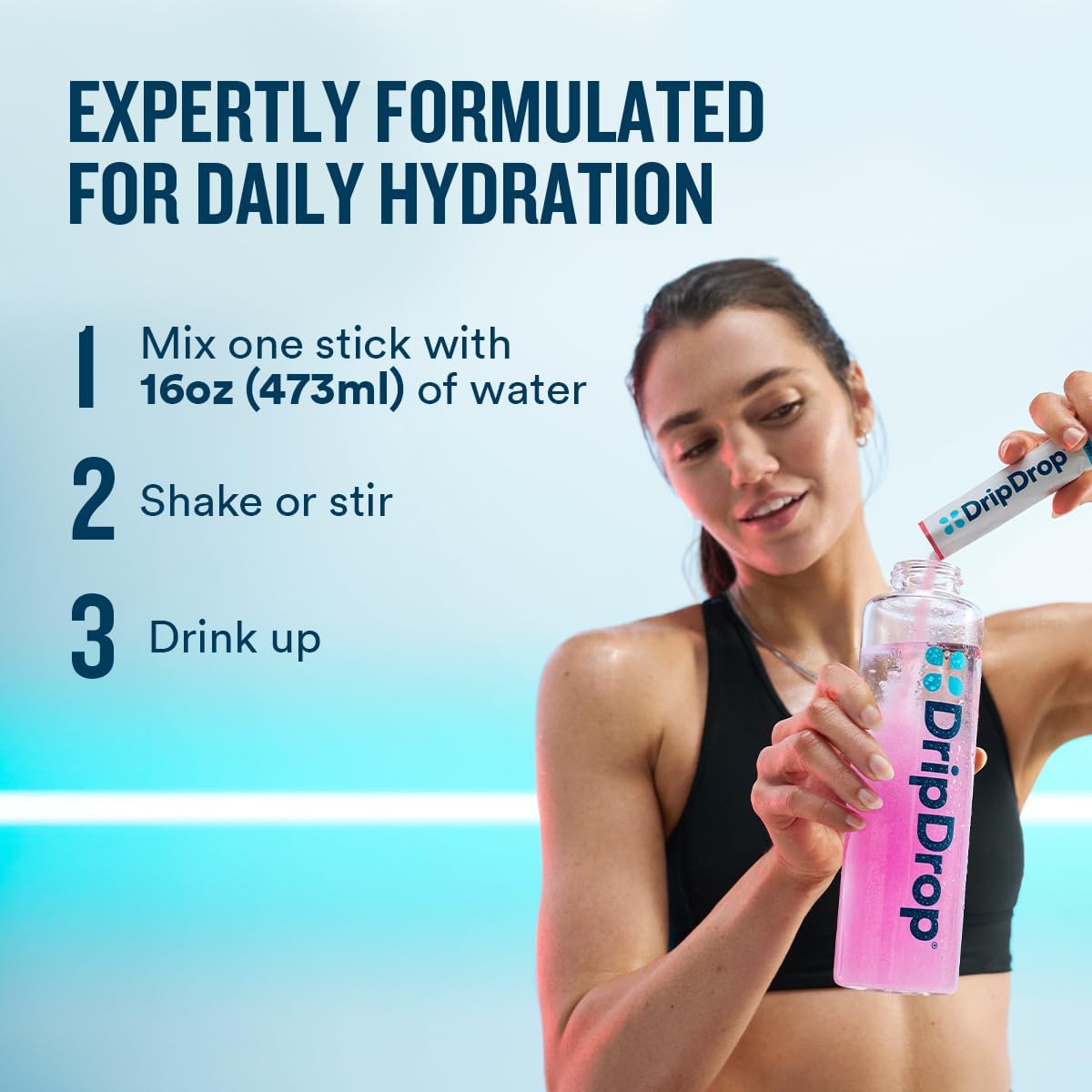 DripDrop_Zero_Sugar_Plus_-_Sugar_Free_Hydration_Packets-_Single_Serve_Electrolytes_Powder_Drink_Mix_-_Raspberry_Lemonade,_Watermelon,_Tangerine,_Tropical_Punch_-_Non-GMO,_Vegan-_16_Sticks