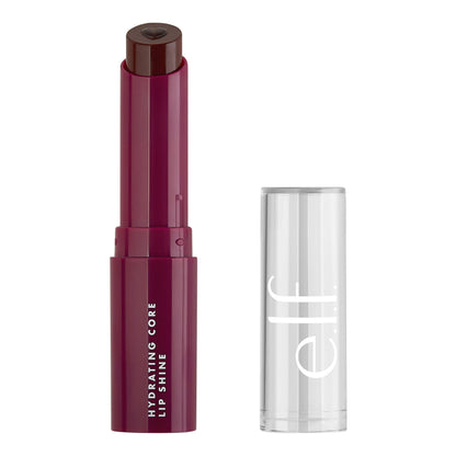 e.l.f. Hydrating Core Lip Shine, Lip Balm For A Sheer Tint Of Color &amp;amp; Soft Shine, Made With Nourishing Vitamin E, Vegan &amp;amp; Cruelty-Free, Ecstatic