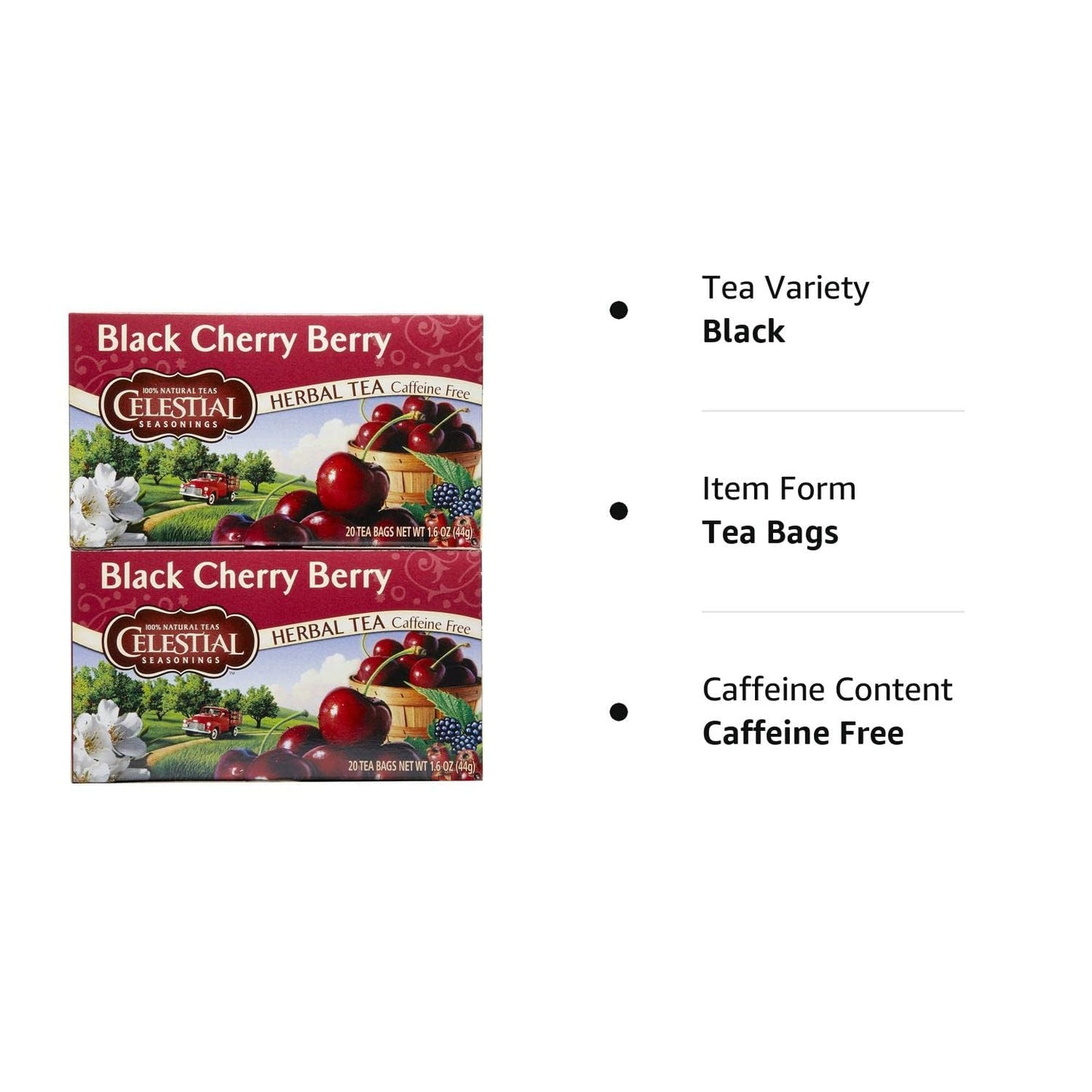 Celestial_Seasonings_Black_Cherry_Berry_Tea_Bags,_20_Count_(Pack_of_2)