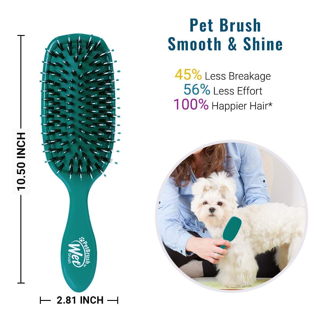 Wet_Brush_Pet_Hair_Brush,_Smooth,_Shiny_Fur,_Dog_and_Cat_Hairbrush,_De-Shedding_Comb_&_Dematting_Tool_for_Grooming_Long_or_Short-Haired_Dogs,_Tangle-Free_for_Less_Pulling_&_Tugging,_Teal