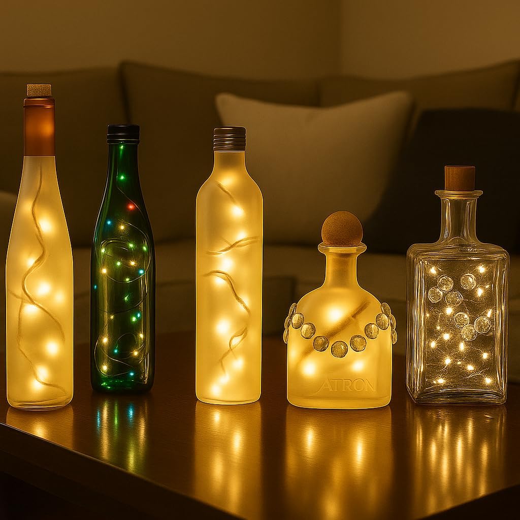 Novelty_Lights_5.5_Feet_10_Bulb_Clear_Mini_Light_String_on_White_Wire,_Non-Connectable_Incandescent_Fairy_Lights_for_Bottles_and_Crafts,_4"_Bulb_Spacing,_24"_Lead,_Stackable_Fused_Plug