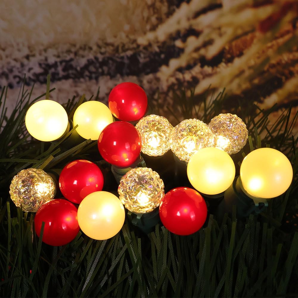 Red_and_White_Christmas_Lights_Outdoor_G15_Pearlized_Glass_70_LED_19FT_Mini_Globe_String_Lights_for_Christmas_Tree_Indoor_Outdoor_Decor,ETL_Certified