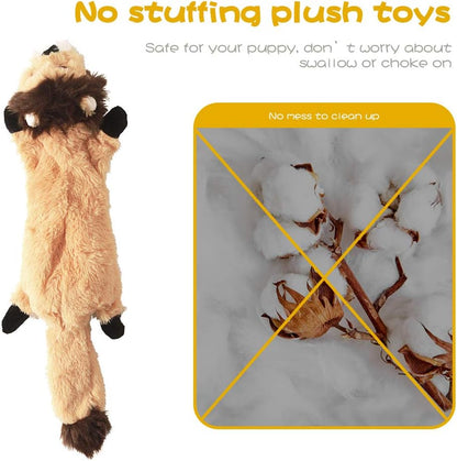 Dog_Squeak_Toys,_No_Stuffing_Plush_Dogs_Chew_Toy_Bundle_for_Small_Medium_Large_Breed_Chewer_Tough_Durable_Squeaky_Pet_Fetch_Puppy_Teething_Chewing_Interactive_to_Keep_Them_Busy_Best_Birthday_Gift