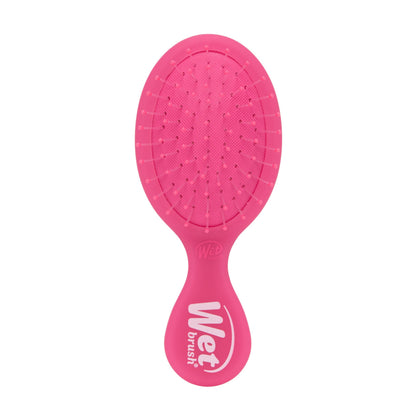 Wet Brush Mini Detangler Hair Brush, Pink Frost, Detangling Travel Hairbrush, Ultra-Soft IntelliFlex Bristles Glide Through Tangles with Ease, Pain-Free, All Hair Types