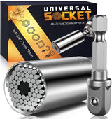 Valentines Day Gifts for Him Husband Her Boyfriend Super Universal Socket Tools Gifts for Men, Grip Set with Power Drill Adapter Cool Stuff Gadgets Ideas Gifts for Dad Valentines Day Gifts Basket