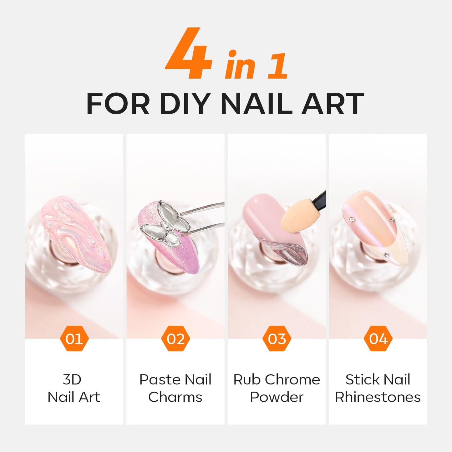 Modelones_3D_Gel_Nail_Art,_Sculpting_Gel_Glue_for_Molding,_Drawing,_Charms_&_Gems_Glue,_Nail_Stuff_for_Chrome_Powder_and_Rhinestone_Design_No_Wipe,_U_V_Light_Cured_Salon_&_DIY_Use