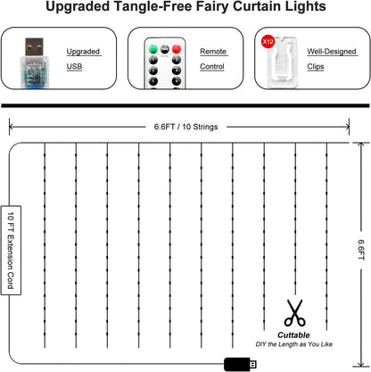 Fairy_Curtain_Lights_Upgraded_Tangle-Free_Warm_White_USB_Plug_in_8_Modes_String_Hanging_Lights_with_Remote_for_Christmas,_Bedroom,_Indoor,_Outdoor,_Weddings,_Party_(6.6FTx6.6FT)