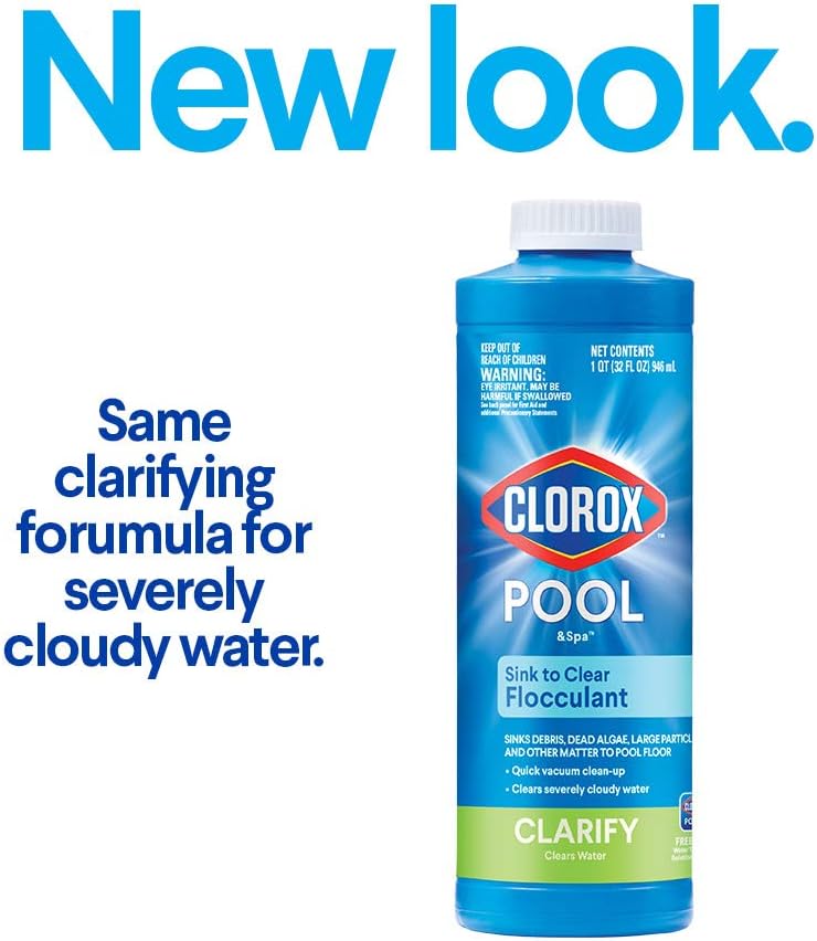 Clorox®_Pool&Spa™_Swimming_Pool_Sink_to_Clear_Flocculant,_Sinks_Debris,_Dead_Algae,_Large_Particles_&_Other_Matters_to_Pool_Floor,_1_Quart_(Pack_of_1)