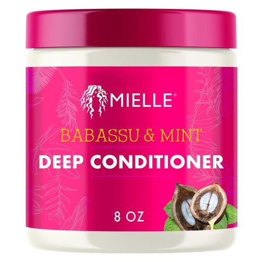Mielle_Organics_Babassu_&_Mint_Deep_Conditioner_with_Protein,_Moisturizing_&_Conditioning_Deep_Treatment,_Hydrating_Repair_for_Dry,_Damaged,_&_Frizzy_Hair_(8_Oz)