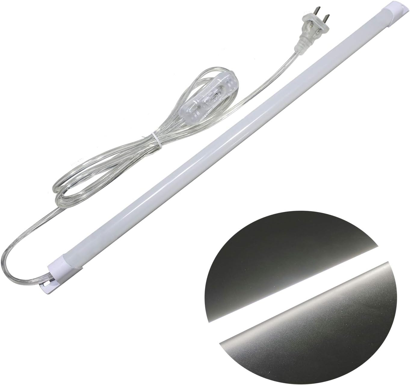 110V_LED_Under_Cabinet_Lighting,17inch_LED_Strip_Light_Bar_with_6ft_Power_Cord,Magnetic_Installation,Super_Slim_Counter_Light,Reading_Desk_Lamp_for_Kitchen/Work_Table._(White/Natural_White)