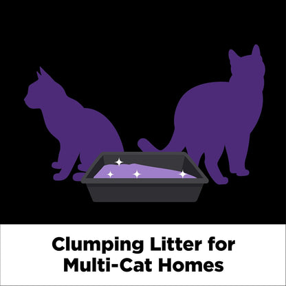 ARM_&_Hammer_Clump_&_Seal_Slide_Platinum_Multi-Cat_Clumping_Cat_Litter,_Easy_Clean_Technology_with_No_Scrubbing,_14-Day_Odor_Control,_27.5_lbs