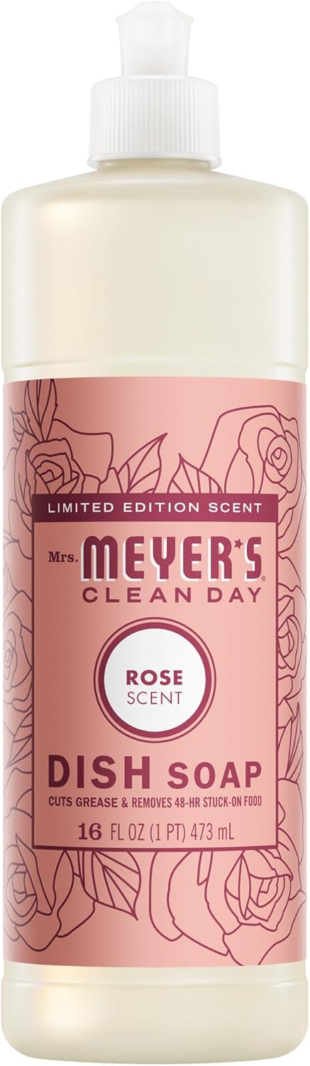MRS._MEYER'S_CLEAN_DAY_Liquid_Dish_Soap,_Rose,_16_fl._oz