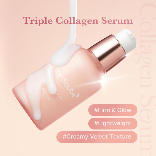 Medicube_Triple_Collagen_Serum_1.85_fl.oz_-_Nourish_dull_skin_with_Triple_Collagen_Complex_-_A_lightweight_serum_with_Niacinamide_and_Hyaluronic_Acid_-_Korean_Skincare