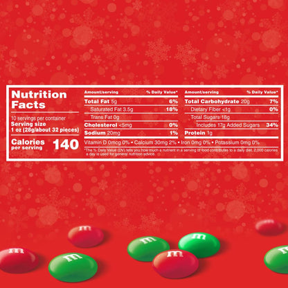 M&M'S_Milk_Chocolate_Christmas_Candy,_Stocking_Stuffers,_Christmas_Chocolate,_10_Oz_Bag