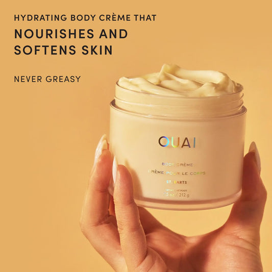 OUAI_Body_Cream,_St._Barts_-_Hydrating_Whipped_Body_Cream_with_Cupuaçu_Butter,_Coconut_Oil_and_Squalane_-_Softens_Skin_and_Delivers_Healthy-Looking_Glow_-_Sulfate-Free_Skin_Care_(7.5_Oz)