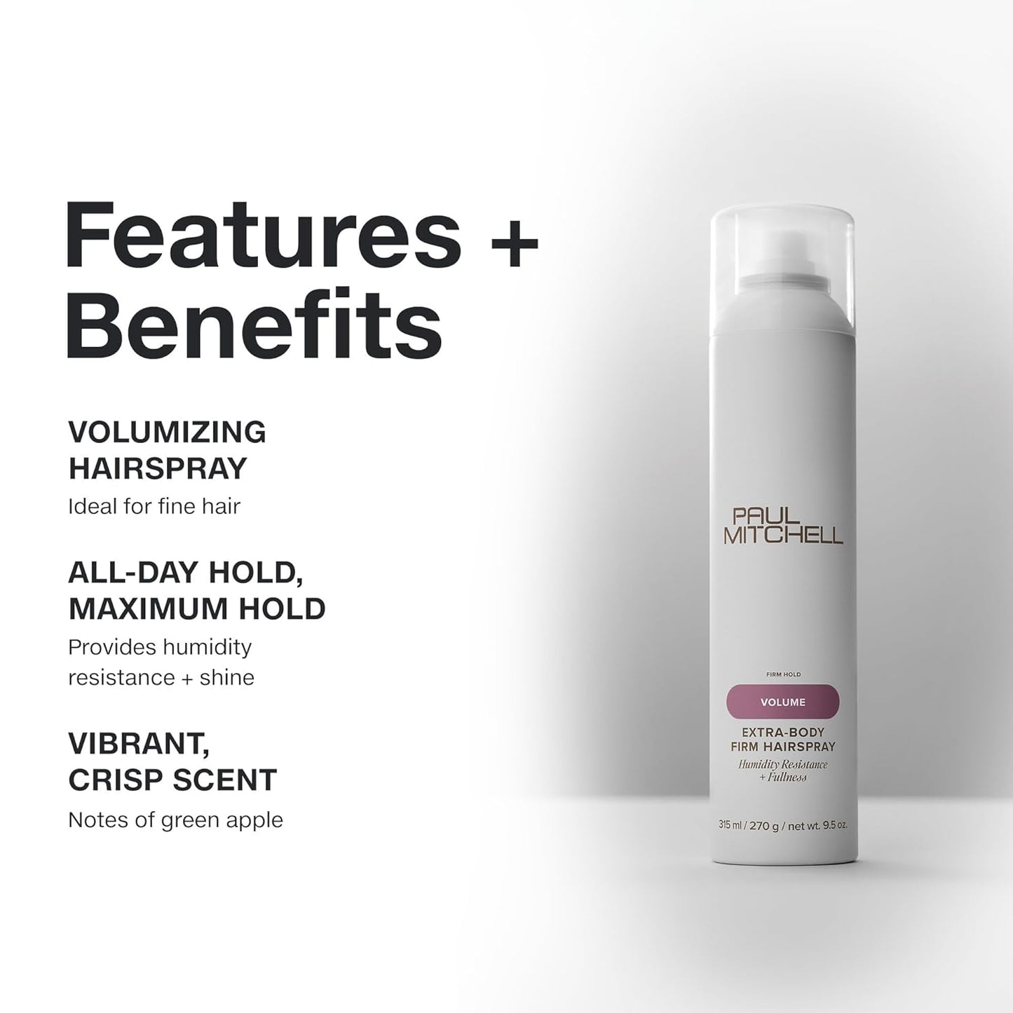Paul_Mitchell_Extra-Body_Firm_Hairspray,_Extreme_Hold,_Maximum_Volume_+_Humidity_Resistance,_For_Fine_Hair,_9.5_oz