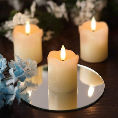 Homemory_Flameless_Votive_Candles_with_Timer,_2"_x_2"_Real_Wax,_400+Hour_Realistic_Black_Wick_Battery_Operated_Candles,_Set_of_6_for_Wedding,_Party_and_Holiday_Decoration_(Battery_Included)