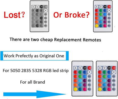 SUPERNIGHT_24_Keys_RGB_LED_Strip_Light_Wireless_Dimmer_Remote_Controller_Led_Light_Remote_Replacement_for_SMD_5050_3528_2835_Led_Strip_Lights