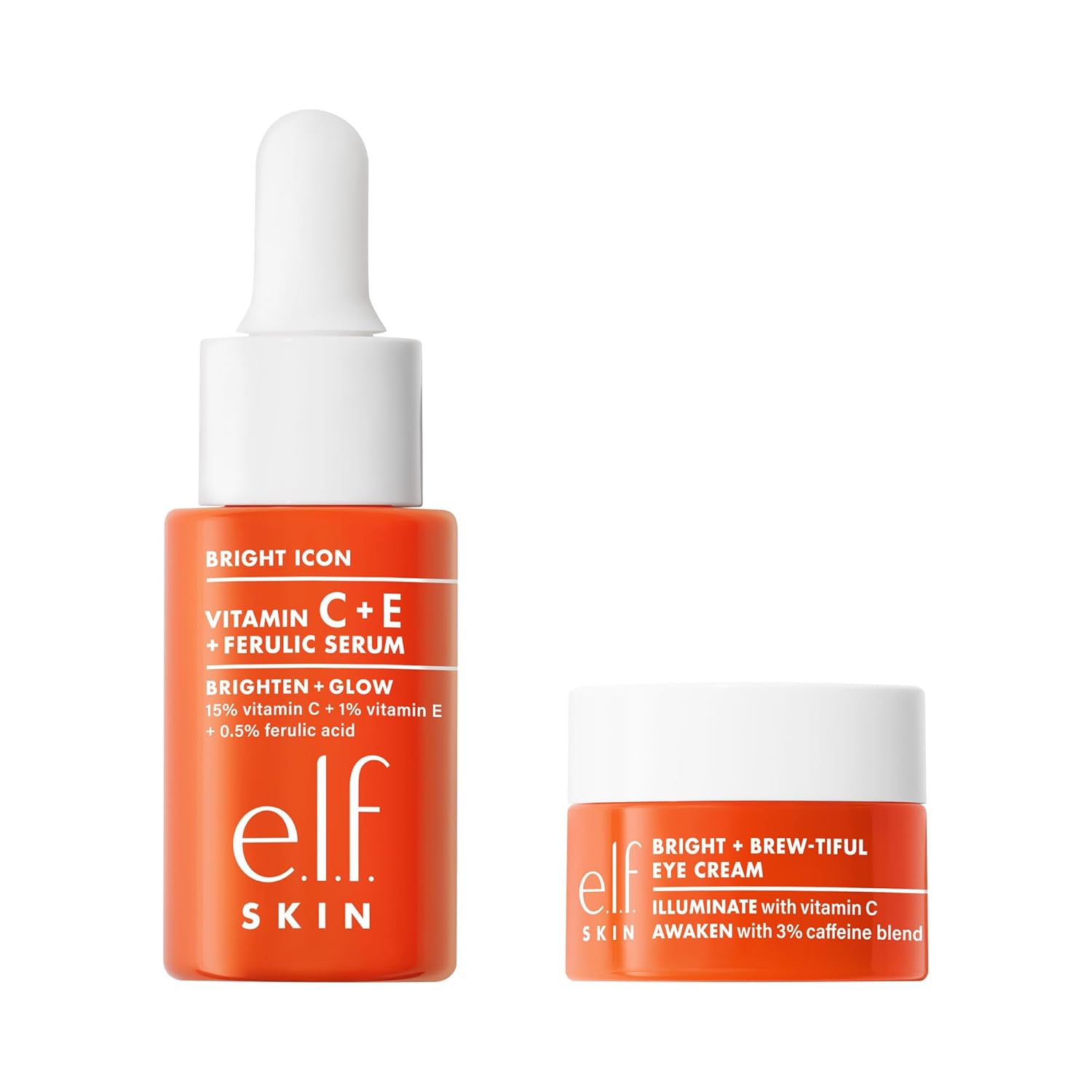 e.l.f._SKIN_Brightest_Besties_Duo,_Travel-Sized_Skincare_Set,_Brightening_Face_Serum_&_Vitamin_C_Eye_Cream,_Boosts_Radiance,_Depuffs_&_Evens_Skin_Tone,_Vegan_&_Cruelty-Free