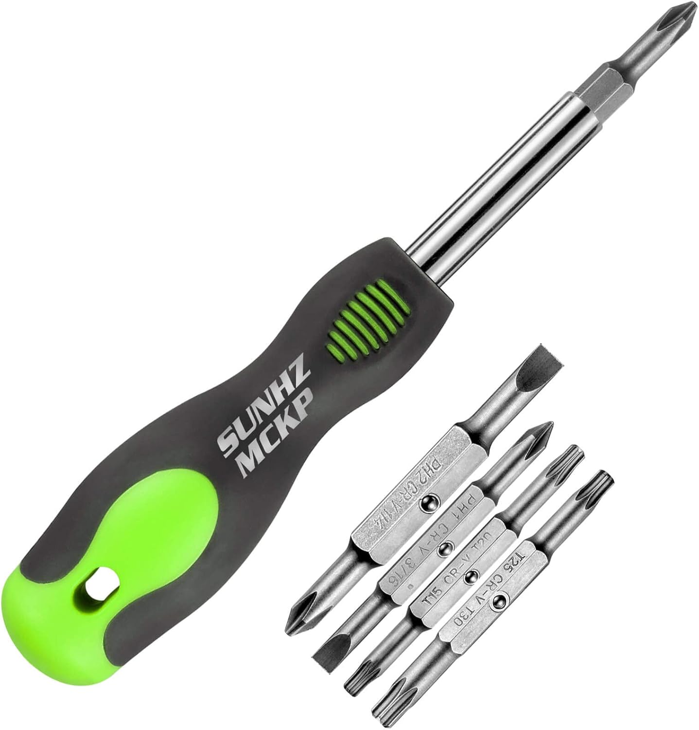 SUNHZMCKP_8_in_1_Screwdriver,_Portable_multi-purpose_screwdriver_set，High-Strength_Bits,_Phillips,_Slotted,_Torx，Suitable_for_outdoor_and_daily_repair_tools,Practical_hand_tools