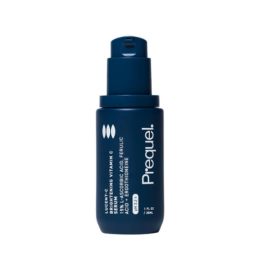 Prequel_Skin_Lucent-C,_Vitamin_C_Serum_for_Face._Professional_Facial_L-Ascorbic_Acid,_Ferulic_Acid_Formula_with_Niacinamide._Clinical_Skincare_for_Luminous_Firm_Skin._1oz_Pump