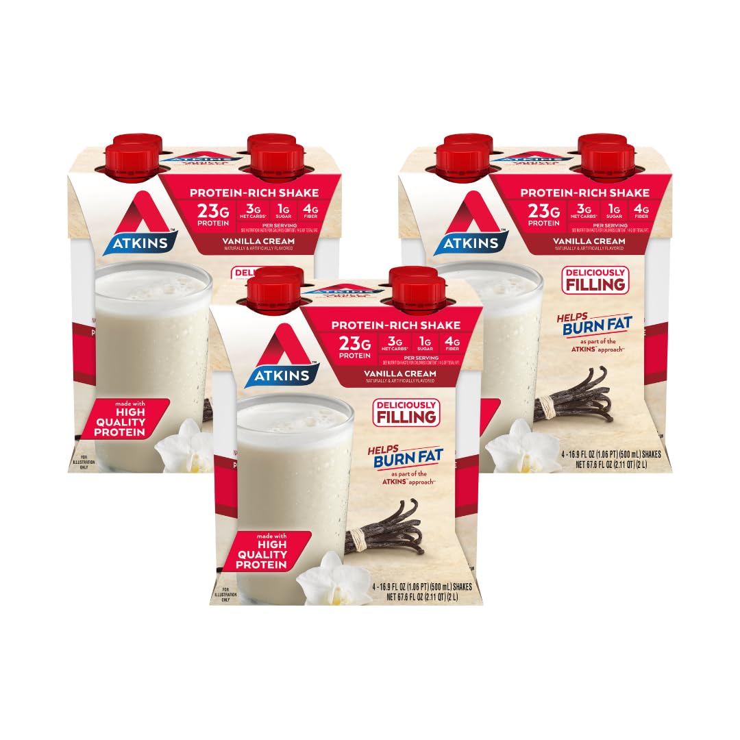 Atkins_Vanilla_Cream_Meal_Size_Protein_Shake,_23g_Protein,_Low_Glycemic,_3g_Carb,_1g_Sugar,_Keto_Friendly