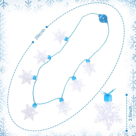 FUTUREPLUSX_Light_Up_Snowflake_Necklace,_Christmas_Light_Necklace_LED_String_Lights_Winter_Frozen_Snowflake_Decorations