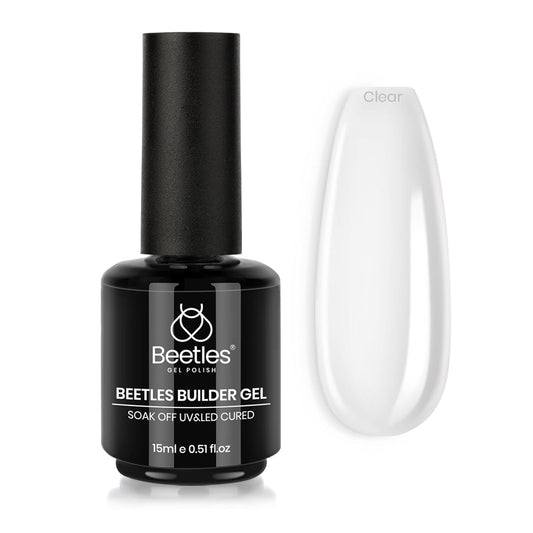 Beetles_Builder_Gel_for_Nails,0.51_oz_8_in_1_Strengthening_Nails_Enhancement_Building_Apex_for_Beginners_&_DIY_Salon_Manicure,Clear_Builder_Nail_Gel,LED_&_UV_Lamp_Needed