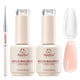 New 1-Clear & Jelly Nude