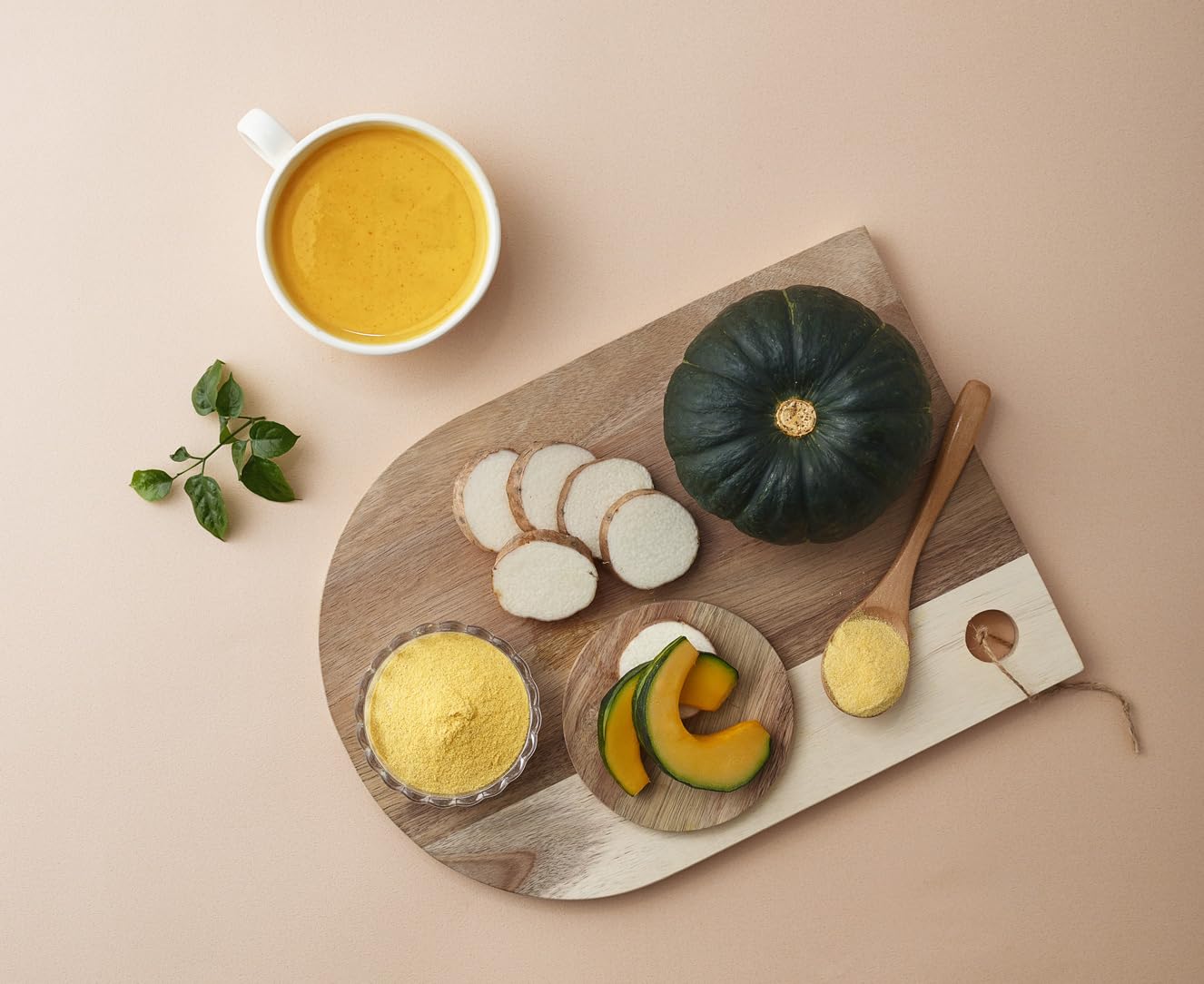 Damtuh_Sweet_Pumpkin_with_Yam_Tea_Powder_–_Korean_Meal_Replacement,_Instant_Breakfast_Shake_with_Misugaru,_17g_x_15_Sticks