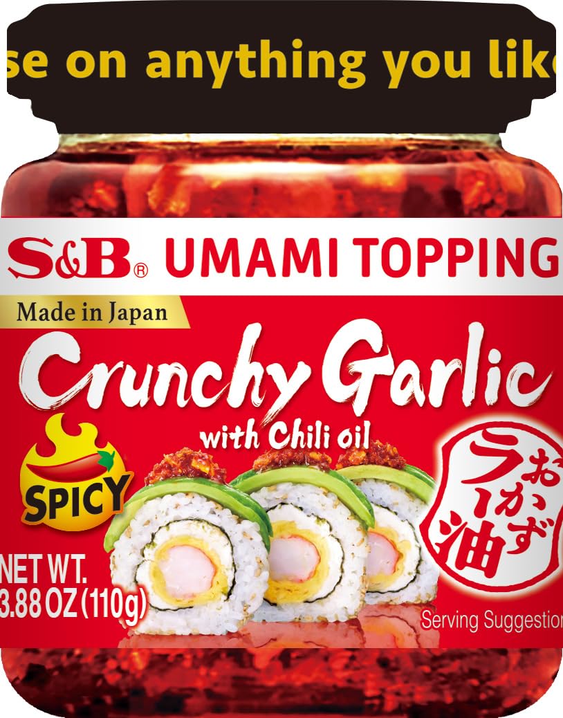 S&B_Umami_Topping_Garlic_Spicy,_3.88_Oz