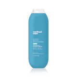 Method Men 2-in-1 Shampoo and Conditioner, Glacier + Granite - Cleans and Conditions with Argan and Jojoba Oil - Made without Parabens - 14 oz