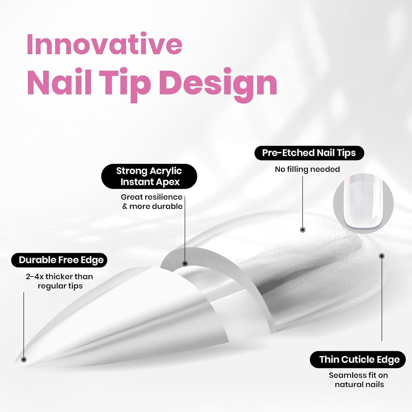 Beetles_Tipex_Instant_Apex_Nail_Tips,_Almond_Medium,_16_Sizes_(00–14),_192pcs,_Built-In_Apex,_No_Builder_Gel_Required,_Thicker_Strong_Acrylic_Tips_for_DIY_Nail_Extensions