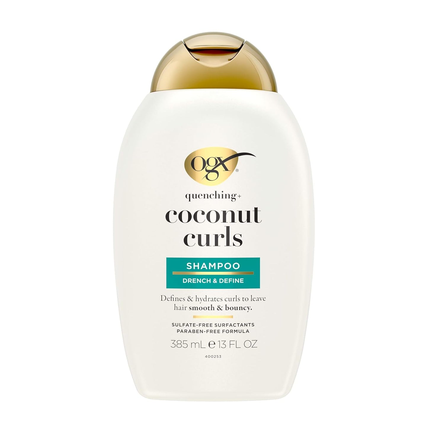 OGX_Quenching_+_Coconut,_Curl-Defining_Shampoo,_Hydrating_&_Nourishing_Curly_Hair_Shampoo_with_Coconut_Oil,_Citrus_Oil_&_Honey,_Paraben,_Sulfate-Free_Surfactants,_13_floz