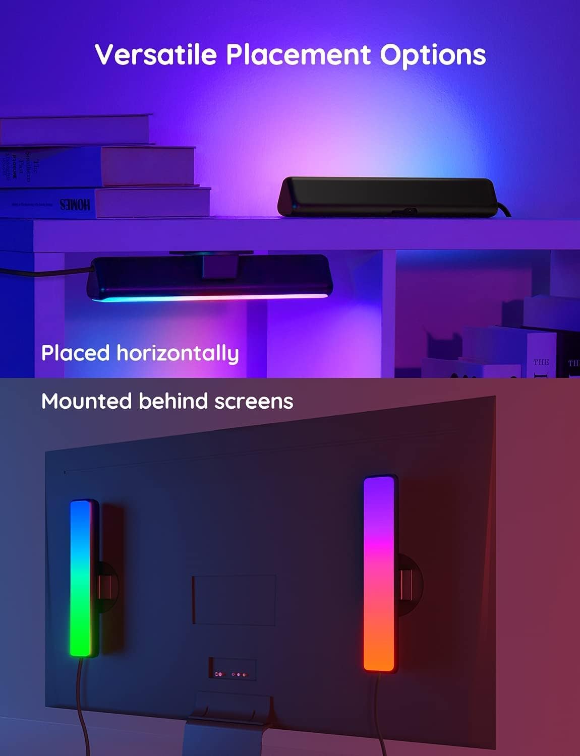 Govee_Smart_LED_Light_Bars,_Work_with_Alexa_and_Google_Assistant,_RGBICWW_WiFi_TV_Backlights_with_Scene_and_Music_Modes_for_Gaming,_Pictures,_PC,_Room_Decoration