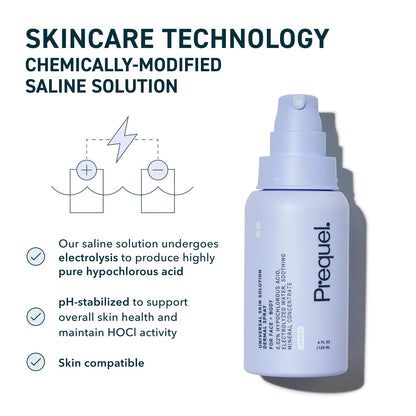 Prequel_Skin_Universal_Skin_Solution_Hypochlorous_Acid_Spray_for_Face_and_Body._Fine_Mist_HOCL_Facial_Cleanser_and_Dermal_Spray_with_Minerals_&_Electrolyzed_Water_-_pH-Stabilized_Care._4oz