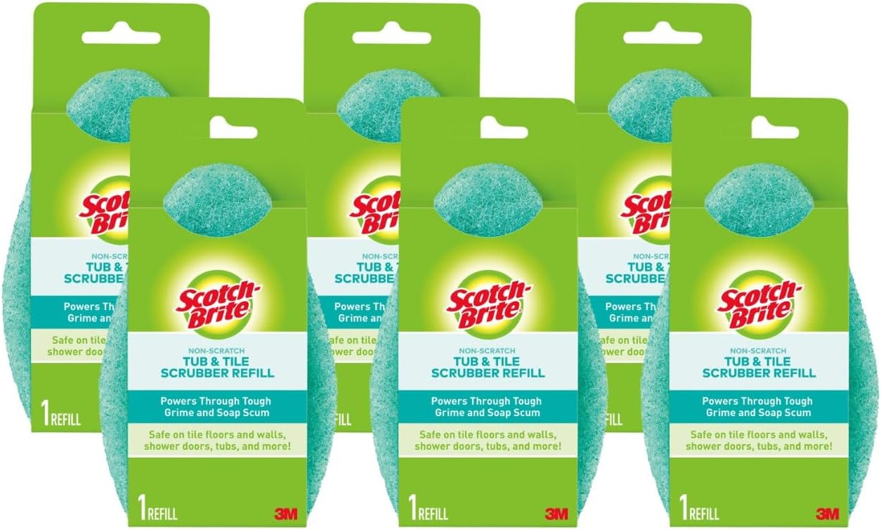 Scotch-Brite_Non-Scratch_Tub_&_Tile_Scrubber_Refill_Pads,_(Pack_of_6)