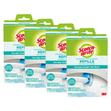 Scotch-Brite Disposable Toilet Scrubber Refills, Removes Rust & Hard Water Stains
