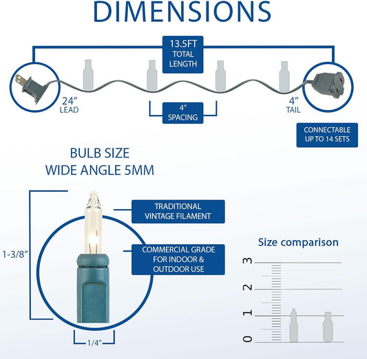 Novelty_Lights_5_Feet_20_Bulbs_Vintage_Short_Mini_Light_String,_Clear_Bulbs_on_Green_Wire,_4-Inch_Spacing_Fairy_Lights,_Connectable_End-to-End,_UL_Listed_for_Indoor/Outdoor