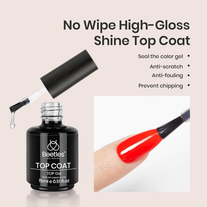 Beetles_2_Pcs_15ml_No_Wipe_Gel_Top_Coat_and_Base_Coat_Set_-_Shine_Finish_and_Long_Lasting_Soak_Off_LED_Nail_Lamp_Gel_Base_Top_Coat_Finish_Nail_Art_Design_Manicure_Gifts_for_Women