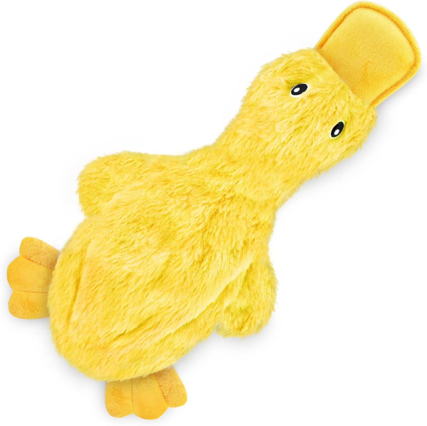 Best_Pet_Supplies_Interactive_Squeaky_Dog_Chew_Toy,_Ideal_Dog_Toys_for_Chewers,_Small,_Medium_&_Large_Dogs,_and_Fetch_Lovers_-_Crinkle_Duck_(Yellow),_Large