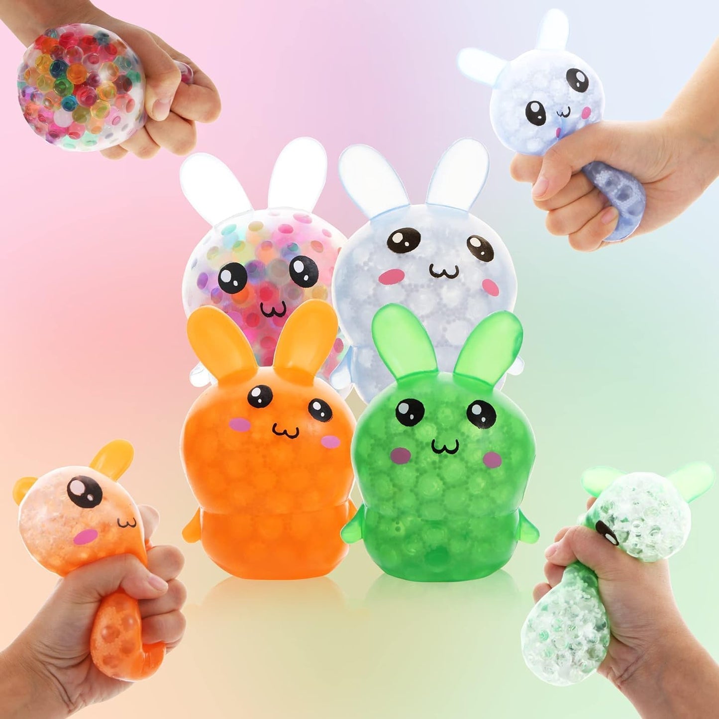 Easter_Basket_Stuffers,_4_Pack_Squishy_Easter_Bunny_Stress_Balls_for_Adults,_Easter_Basket_Stuffers,_Easter_Toys_Stress_Relief_Fidget_Balls_,Easter_Basket_Ideas_Gifts