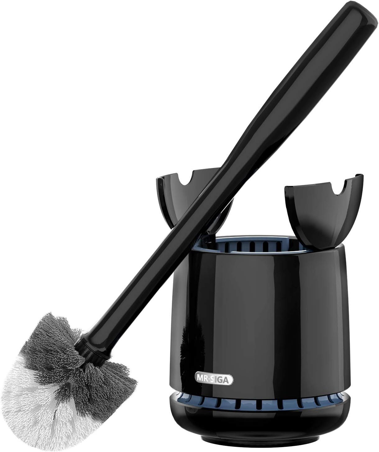 MR.SIGA_Toilet_Bowl_Brush_and_Holder,_Premium_Quality,_with_Solid_Handle_and_Durable_Bristles_for_Bathroom_Cleaning,_Black,_1_Pack