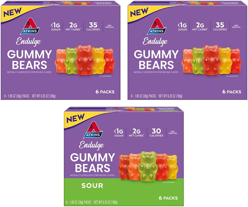 Atkins_Endulge_Gummy_Bears_Variety_Pack,_Low_Sugar,_Keto_Friendly_Candy,_18_Pack_(12_Sweet_Gummy_Bears,_6_Sour_Gummy_Bears)