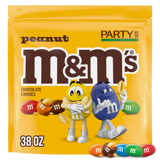 M&M'S_Peanut_Milk_Chocolate_Candy_Bulk_Pack,_Party_Size,_38_oz_Bag