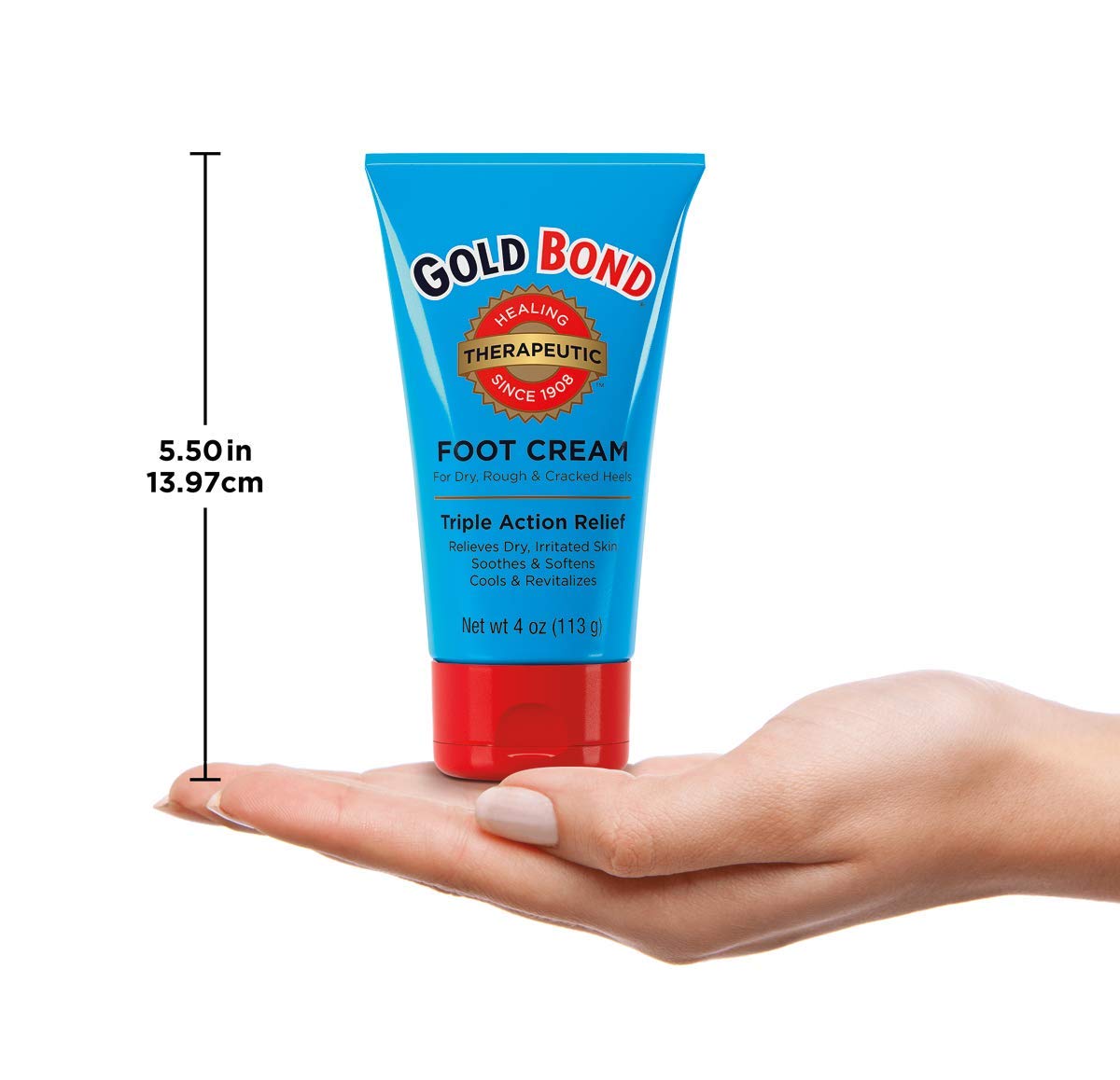 Gold_Bond_Therapeutic_Foot_Cream,_4_oz.,_With_Jojoba_&_Peppermint_Oil,_Foot_Moisturizer-_pack_of_3