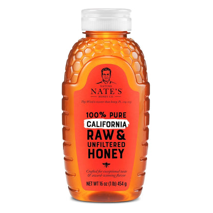 Nate's_California_100%_Pure,_Raw_&_Unfiltered_Honey_-_16_oz._Squeeze_Bottle_-_All-natural_Sweetener