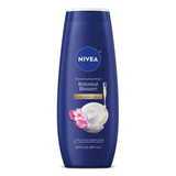 NIVEA Nourishing Botanical Blossom Body Wash with Nourishing Serum, Moisturizing Body Wash for Women, Enriched with Provitamin B5 and Vitamin E