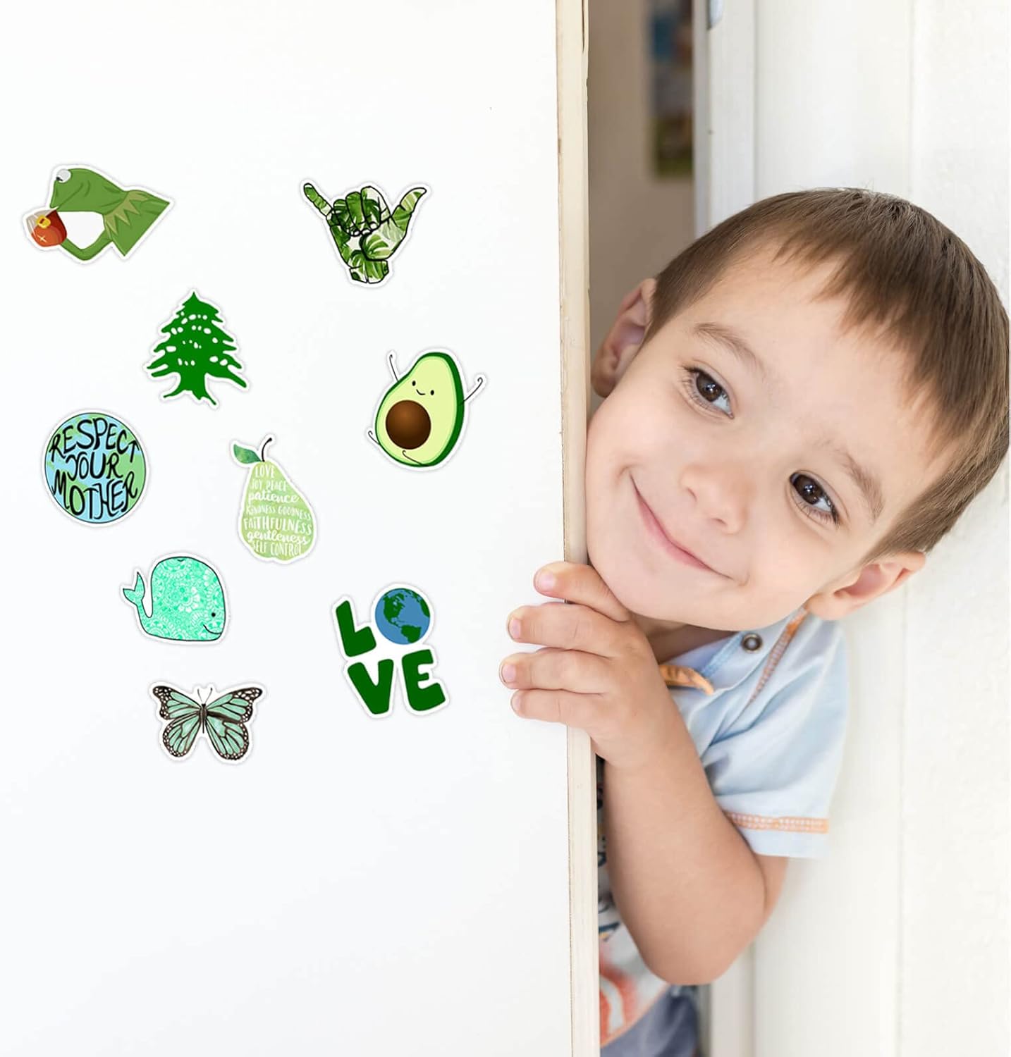 100PCS_Earth_Day_Stickers,_Environmental_Protection_Vinyl_Waterproof_Stickers_for_Water_Bottles,_Laptops,_Skateboards_&_Notebooks,_Save_the_Earth_Environmental_Decals_for_Kids_Teens_Students